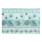 Kustschelpen Krabben Zeesterren Boheemse Kussensloop (Achterkant-Links)