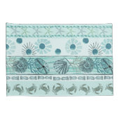 Kustschelpen Krabben Zeesterren Boheemse Kussensloop (Achterkant-Rechts)