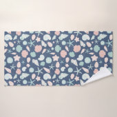 Kustschelpen Strand & Oceaan Design Badhanddoek (Badhanddoek)