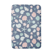 Kustschelpen Strand & Oceaan Design Badmat (Voorkant Verticaal)