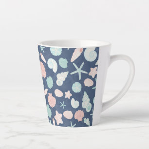 Kustschelpen Strand & Oceaan Design Latte Mok