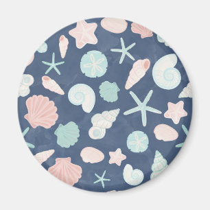 Kustschelpen Strand & Oceaan Design Magneet