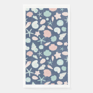 Kustschelpen Strand & Oceaan Design Servet