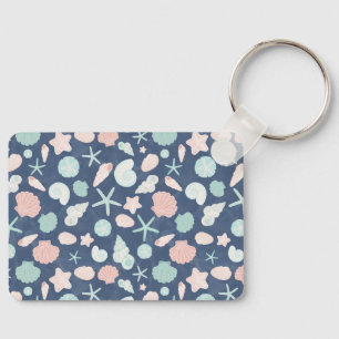 Kustschelpen Strand & Oceaan Design Sleutelhanger
