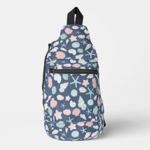 Kustschelpen Strand & Oceaan Design Sling Bag
