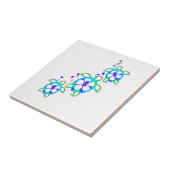 Kustschildpad Honu Hawaiian Turtles Tegeltje (Zijkant)