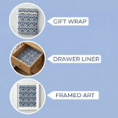 Kustschildpad patroon: decoratieve oceaan kunst cadeaupapier