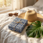 Kustschildpad patroon: decoratieve oceaan kunst cadeaupapier