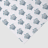 Kustschildpad van het Zee Tissuepapier (Detail)