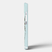 Kustschors, aquavia, blauwe zeesterren Case-Mate iPhone case (Achterkant / Links)