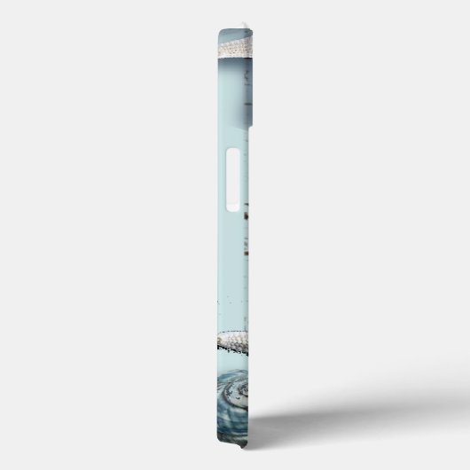 Kustschors, aquavia, blauwe zeesterren Case-Mate iPhone case (Achterkant / Rechts)