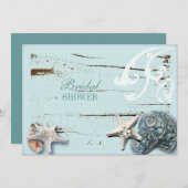 Kustschors, aquavia, blauwe zeesterren kaart (Voorkant / Achterkant)