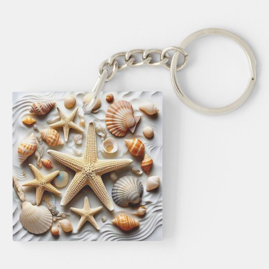 "KUSTSERENITEIT" SLEUTELHANGER (Achterkant)