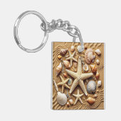 "KUSTSERENITEIT" SLEUTELHANGER (Voorkant Links)