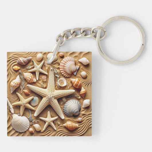 "KUSTSERENITEIT" SLEUTELHANGER (Achterkant)