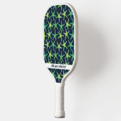 Kuststaartrommelpatroon Pickleball Paddle (Links)