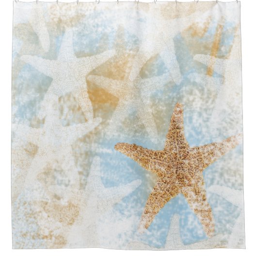 Kuststaarvis afdrukken douchegordijn (Voorkant)