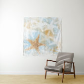 Kuststaarvis Zee Star-ontwerp Wandkleed (In Situ (horizontaal))