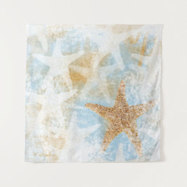 Kuststaarvis Zee Star-ontwerp Wandkleed