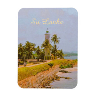 Kuststad Galle, Sri Lanka Reis Souvenir Magneet