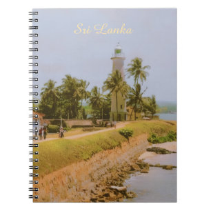 Kuststad Galle, Sri Lanka Reis Souvenir Notitieboek