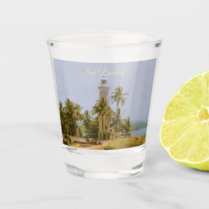 Kuststad Galle, Sri Lanka Reis Souvenir Shot Glas