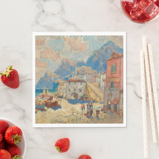 Kuststad in Spanje ( landschap) Servet (Insitu)