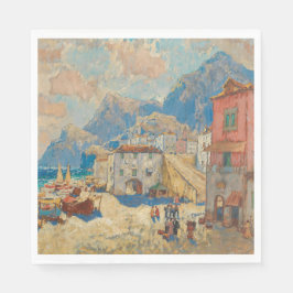 Kuststad in Spanje ( landschap) Servet