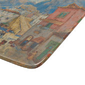 Kuststad in Spanje ( landschap) Snijplank (Hoek)