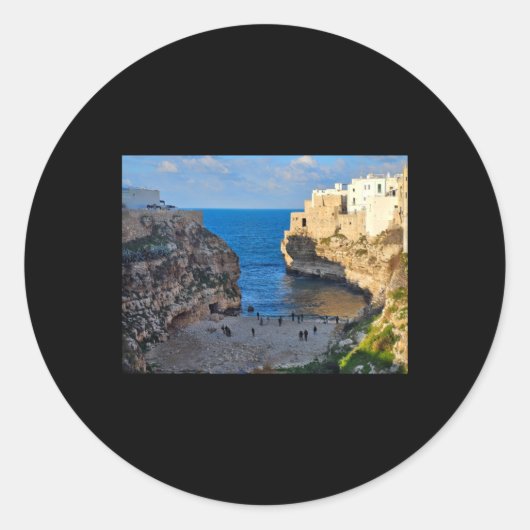 Kuststad Monopoli Sticker (Voorkant)