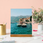 Kuststad Perast, Montenegro Acryl Bord (Huwelijk)