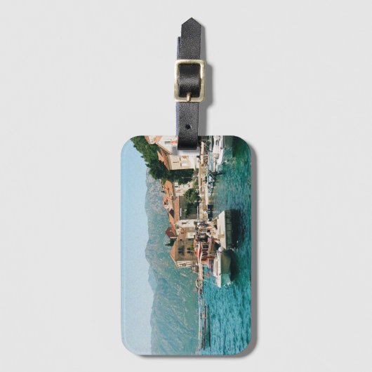 Kuststad Perast, Montenegro Bagagelabel (Voorkant (verticaal))