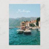 Kuststad Perast, Montenegro Feestdagenkaart (Voorkant)