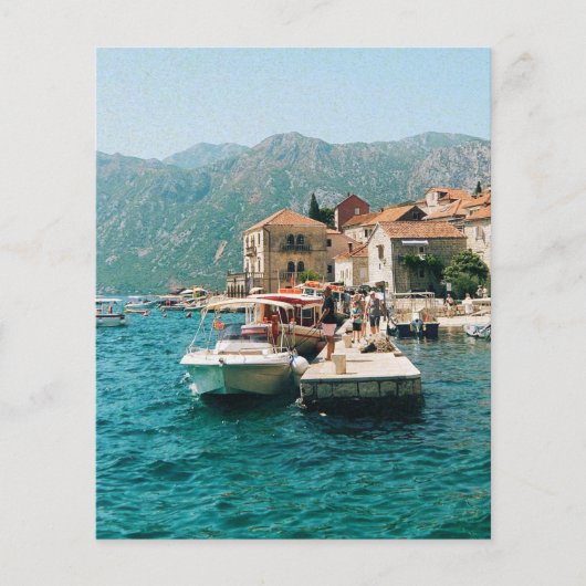 Kuststad Perast, Montenegro Flyer (Voorkant)