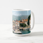 Kuststad Perast, Montenegro Koffiemok (Voorkant rechts)