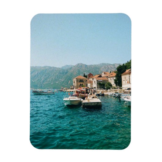Kuststad Perast, Montenegro Magneet (Verticaal)