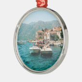 Kuststad Perast, Montenegro Metalen Ornament (Links)