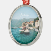 Kuststad Perast, Montenegro Metalen Ornament (Links)
