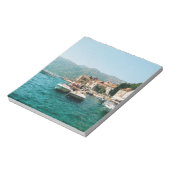 Kuststad Perast, Montenegro Notitieblok (Linkerzijde)
