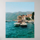 Kuststad Perast, Montenegro Poster (Voorkant)
