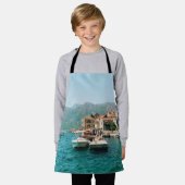 Kuststad Perast, Montenegro Schort (Gedragen)