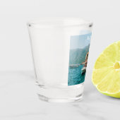 Kuststad Perast, Montenegro Shot Glas (Links)