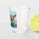 Kuststad Perast, Montenegro Shot Glas (Rechts)