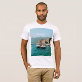 Kuststad Perast, Montenegro T-shirt (Voorkant volledig)