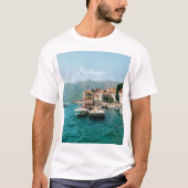 Kuststad Perast, Montenegro T-shirt (Voorkant)