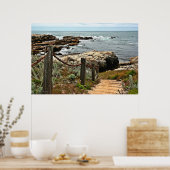 Kuststappen Poster (Keuken)