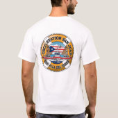 Kuststation San Juan Puerto Rico T-shirt (Achterkant)