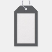 Kustster vis strand bruiloft cadeaulabel (Achterkant)