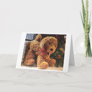 **KUSTSTMAS-PUPPY VOOR U** OP CHRISTMAS-KAART KAART
