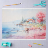 Kuststoffen Waterverven Weefselpapier of textiel Tissuepapier (Craft)